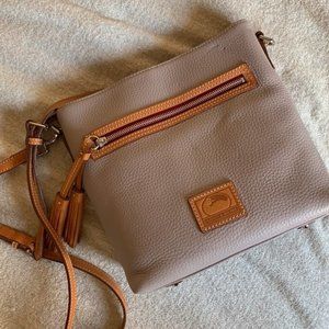 Dooney & Bourke crossbody bag brown lavender